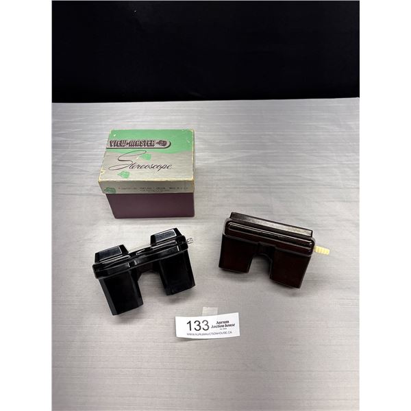 2 Vintage Viewmasters 1 With Original Box