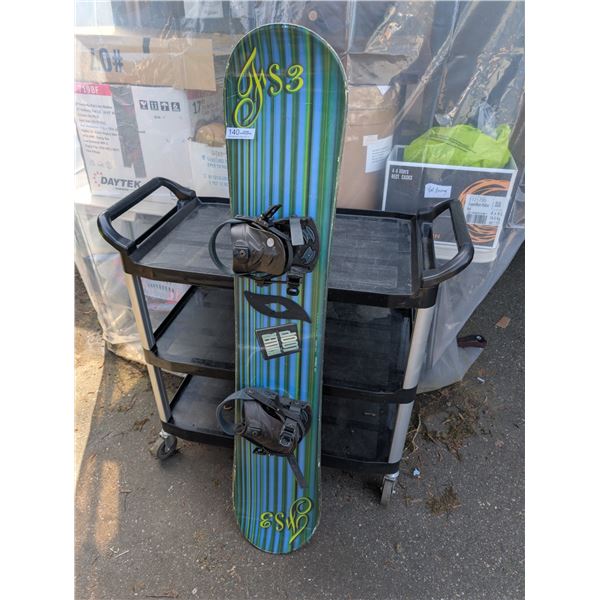 57" Tall Made in Austria Killer Loop Snowboard NO SHIPPING
