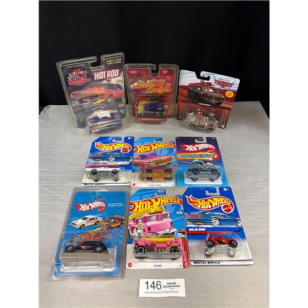 Nice Lot of Hot Wheels Racing Champions Diecast Cars in Original Packages