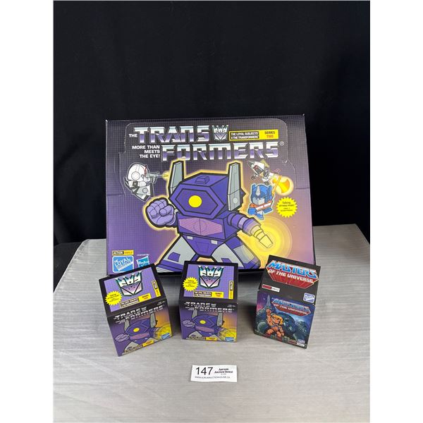 The Transformers Series 2 Store Box + Boxed Figures