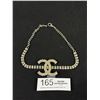 Image 1 : Vintage Coco Chanel Rhinestone Necklace