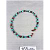 Image 3 : Vintage Turquoise Colour Bead Necklace Very Pretty