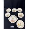 Image 1 : Harder To Find Bunnykins Warming Plate w/ Lid  + 6 Other Bowls