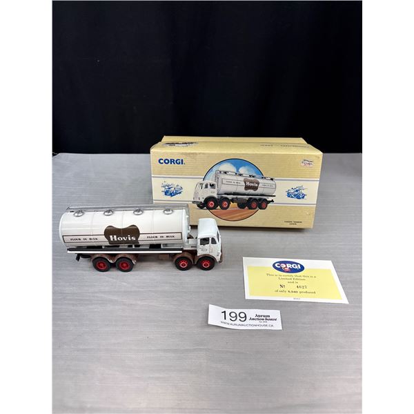New in Box Corgi Die Cast Tanker Truck