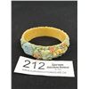 Image 3 : Exquisite Antique Carved Celluloid Bangle