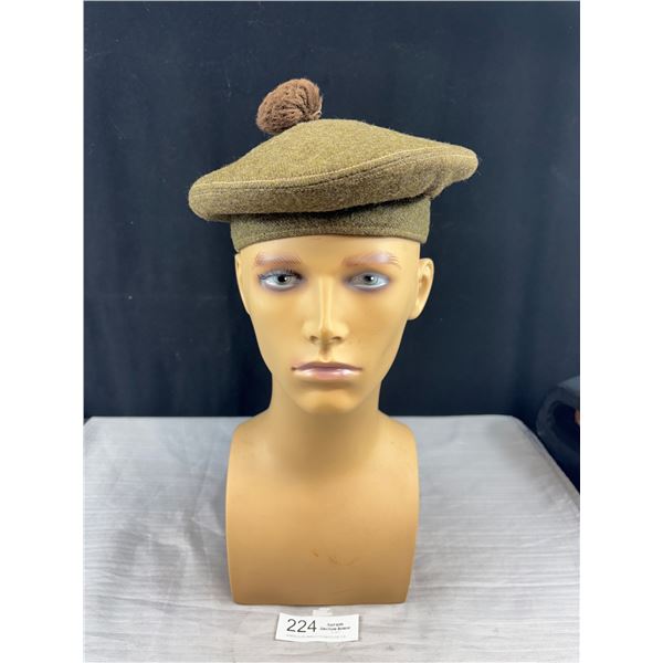 WW2 Canadian Khaki Balmoral C. Broad Arrow