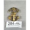 Image 1 : Gold Plated Century Canada Anker Belt Buckle