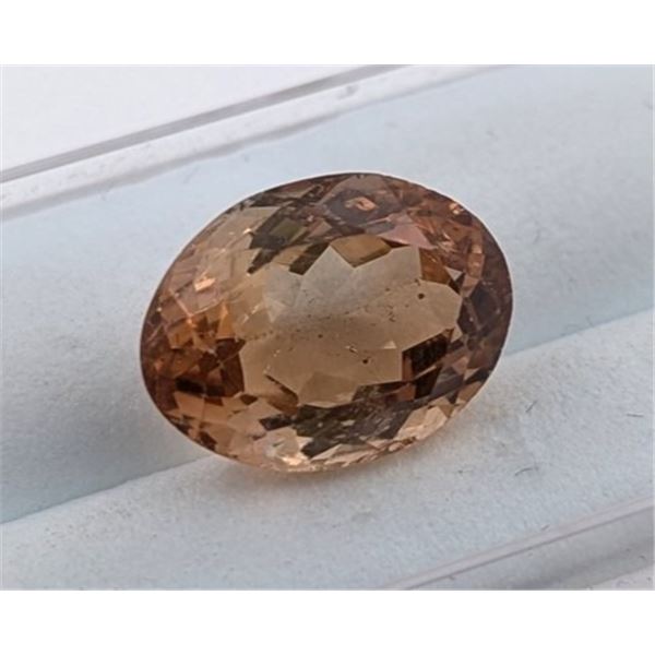 5.11ct Oval Mixed Cut Natural Imperial Topaz ($8,600 Appraisal)