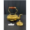 Image 2 : Beautiful Brass Teapot with Amber Handle