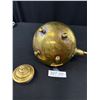 Image 3 : Beautiful Brass Teapot with Amber Handle