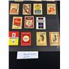 Image 3 : A Lot of 14 Unused Vintage Matchbox Top Labels