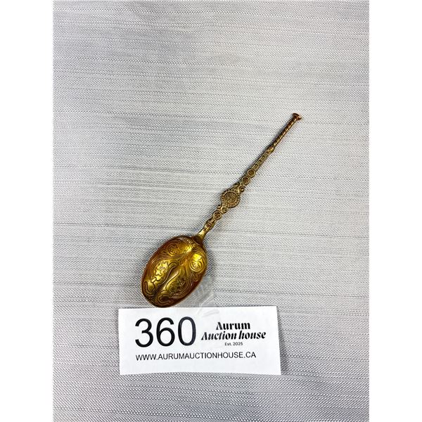 The British Annoiting Spoon Used For Royalty Coronation Circa 1910