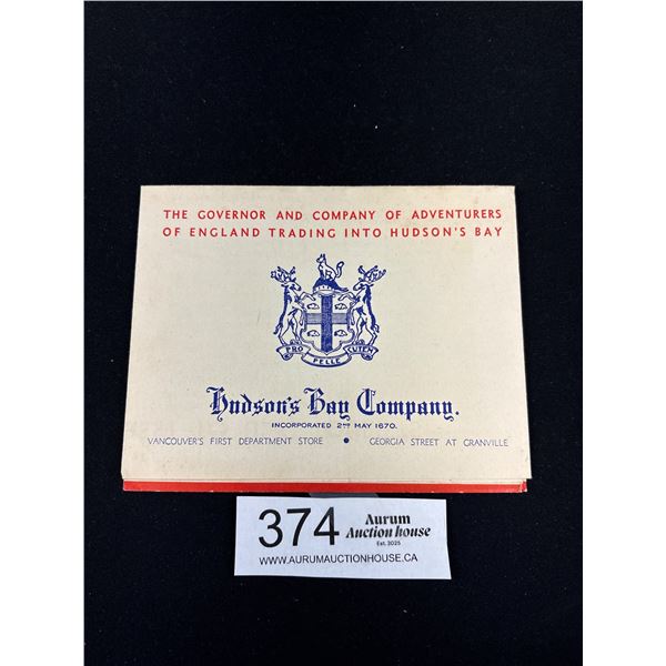 WWII Hudsons Bay Co. (Vancouver) Advertising Booklet