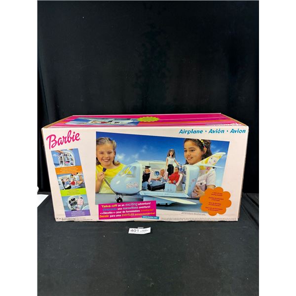 Hard to Find Never Opened 1999 Mattel Barbie Airplane Play Set in Original Box