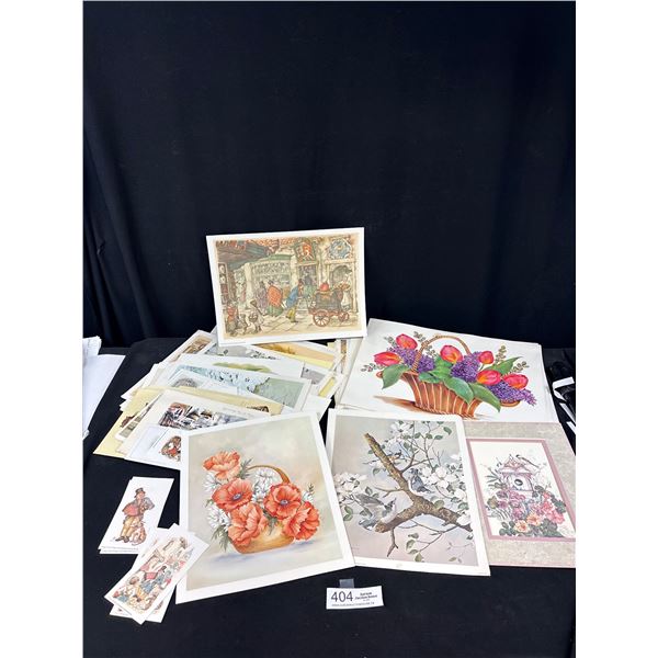 Lot of Over 80 Prints/Lithographs