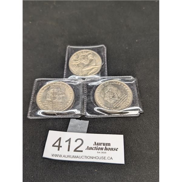 Lot of Hawaii Trade Coins