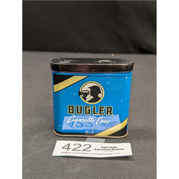 Vintage Bugler Tin Cigarette Case