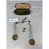 Image 1 : Antique Hand Held Scale with original Case