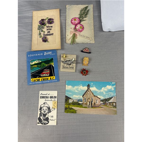 Vinatge Collectible lot WW1 Post Cards & Other Cool Collectibles