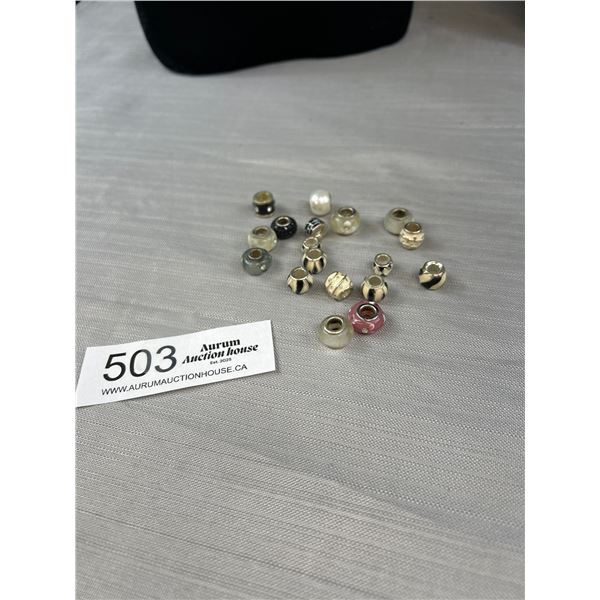 18 Vintage Pandora Style Beads