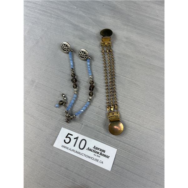 2 Vintage Sweater Clips or Closures