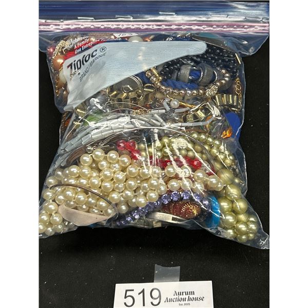 Bag of Jewelry + parts