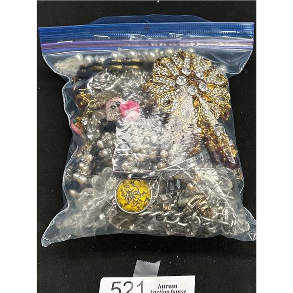 Bag of Jewelry + parts