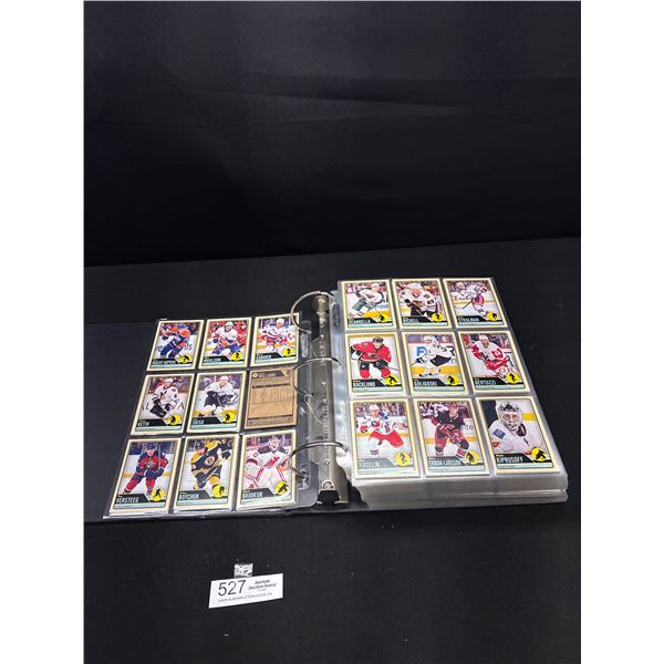 Binder lot of 2012-13 OPC Hockey Trading cards
