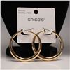 Image 4 : 5pc Necklaces/Belts, Chicos Star Bracelet & Gold Toned Hoop Earrings