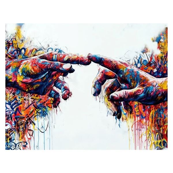 16 x 20" Fine Art GiclŽe "The Touch".