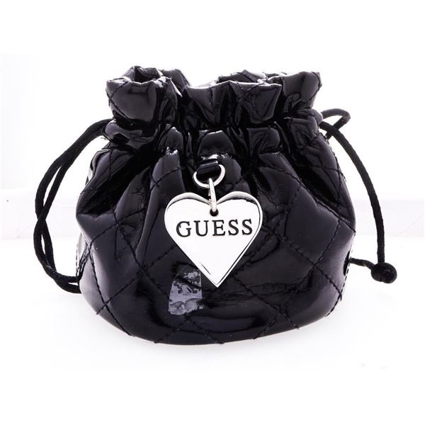 "GUESS" Qtz. Watch Bling Bezel w/ Tote Bag