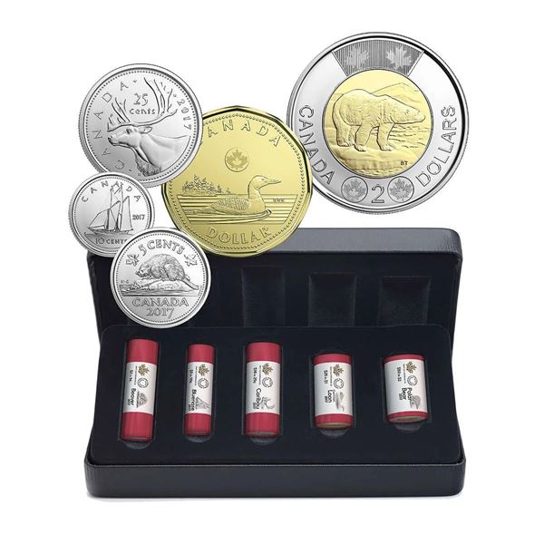 2017 Classic Canadian Coins Special Wrap - 5 Roll