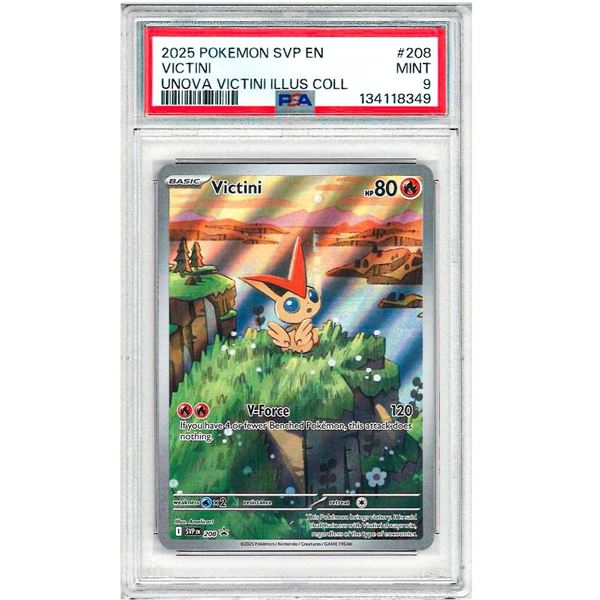 2025 Pokemon Svp " VICTINI " # 208 - Unova Victini