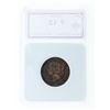 Image 2 : 1859 Canada Victoria Large One Cent Coin F12 KSA S