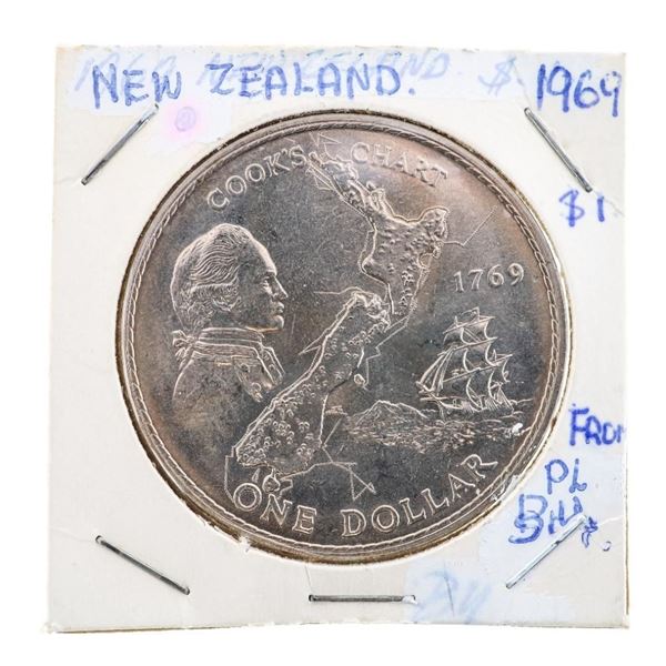 New Zealand 1969 $1