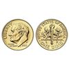 Image 1 : 24kt Gold Plated USA Liberty Dime dated 2022