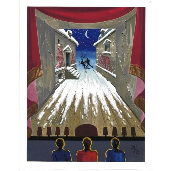 Salvador Dali (1904-1989) "La Crime (Marquis de Sa