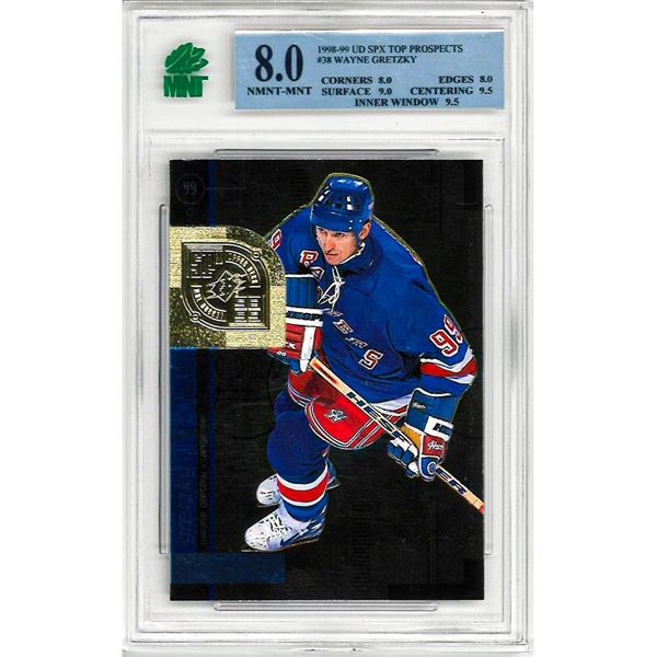 OR - Wayne Gretzky 1998-99 SPx Top Prospects #38 N