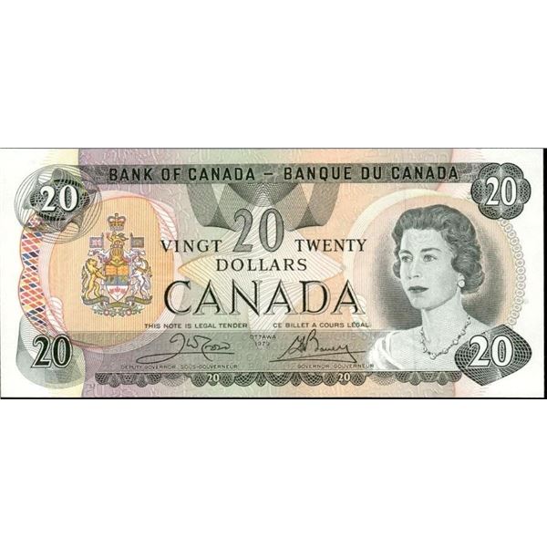 Bank of Canada 1979 Twenty Dollars GEM UNC
