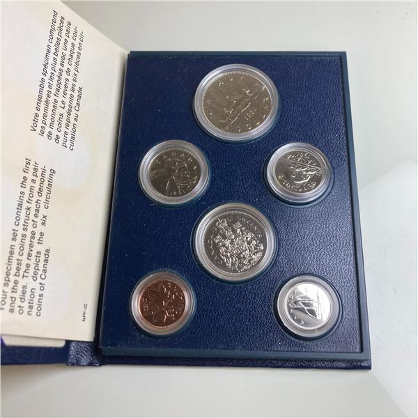 1981 Canada Specimen Coin Set