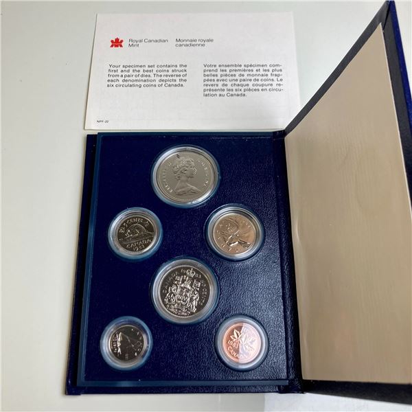 1983 Canada Specimen Coin Set