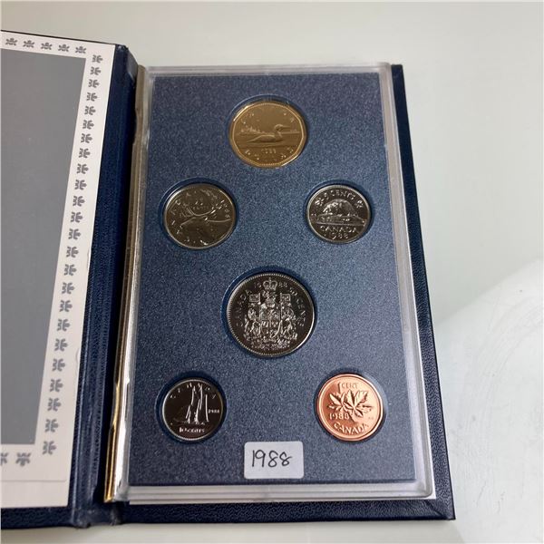 1988 Canada Specimen Coin Set