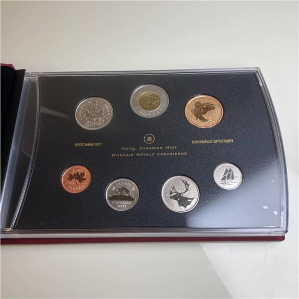 2011 Canada Specimen Coin Set
