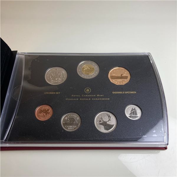 2011 Canada Specimen Coin Set
