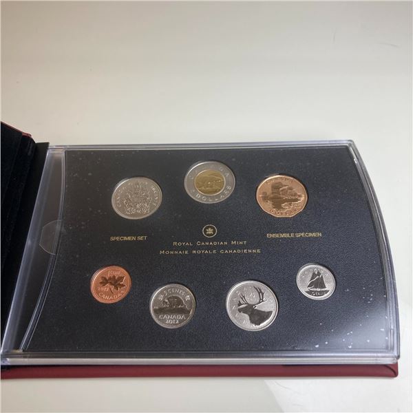 2012 Canada Specimen Coin Set