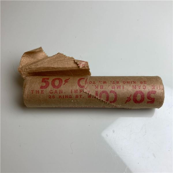 1968 Canada 1 Cent Coin Roll