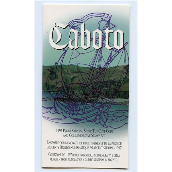 1997 Canada Proof Silver 10 Cent Set