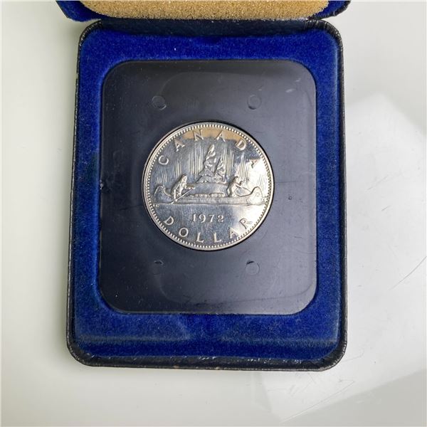 1972 Canada Cased Specimen Dollar