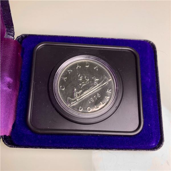 1976 Canada Cased Specimen Dollar