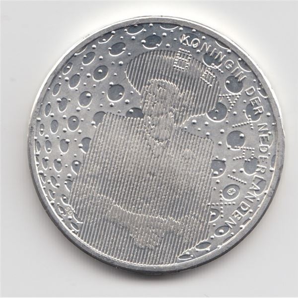 2005 Netherlands 5 Euros Silver Coin